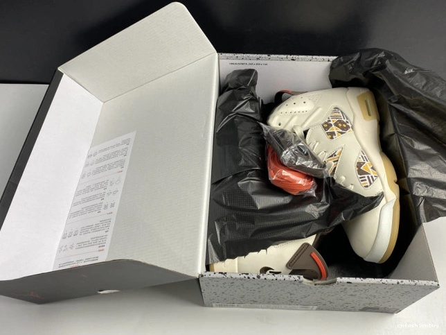 (2020) Jordan AIR CZ4152-100 Quai54 6 Retro Brown Sail 0711